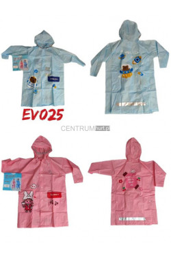 Płaszcz przeciwdeszczowy dziecięcy EV025