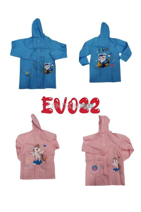 Płaszcz przeciwdeszczowy dziecięcy EV022