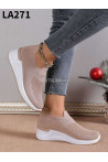 Buty sportowe damskie LA271 KHAKI