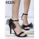 Sandałki damskie CC225 BLACK