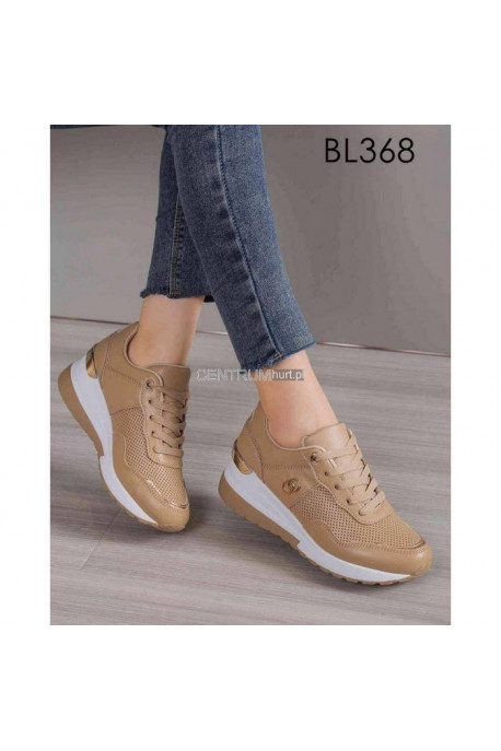 Buty sportowe damskie BL368 KHAKI