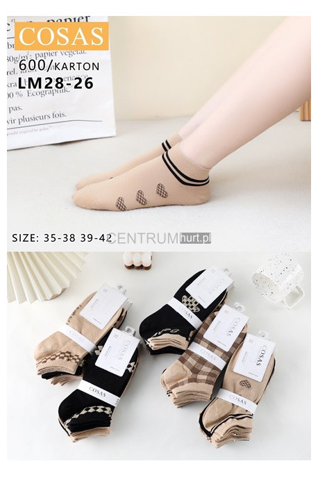 Skarpety damskie (35-42) L