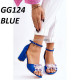 Sandałki damskie GG124 BLUE