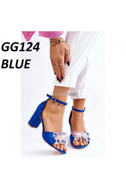 Sandałki damskie GG124 BLUE