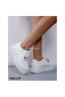 Sneakersy damskie NB615P WHITE