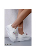 Sneakersy damskie NB615P WHITE