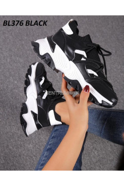 Sneakersy damskie BL376 BLACK