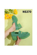 Mokasyny damskie NS370 GREEN