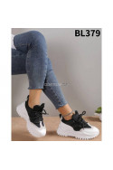 Buty sportowe damskie BL379 BLACK