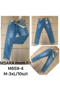 Jeansy damskie (M-3XL) M659-4