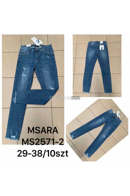 Jeansy damskie (M-3XL) B