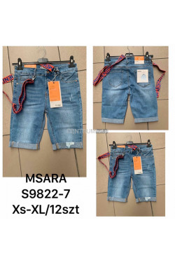 Spodenki jeansowe damskie (XS-XL) S9822-7