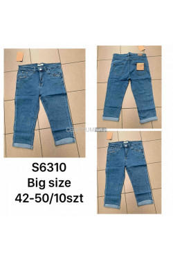 Rybaczki jeansowe damskie (42-50) S6310