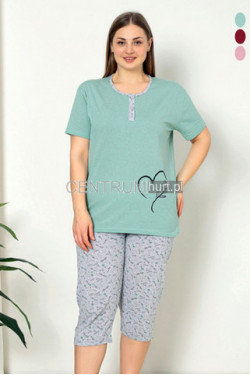 Pidżama turecka OLIWKA (XL-4XL) 2306