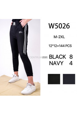 Spodnie dresowe damskie (M-2XL) W5026