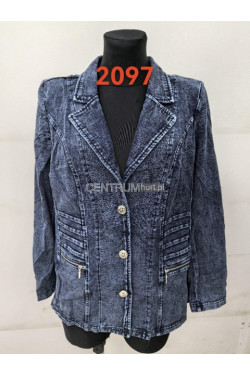 Żakiet jeansowe damskie (52-60) 2097