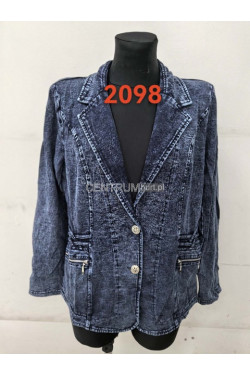 Żakiet jeansowe damskie (52-60) 2098
