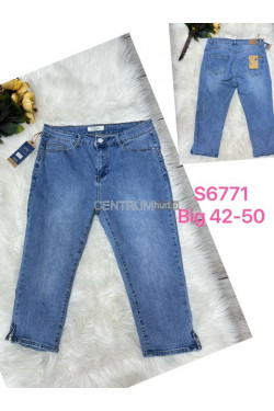 Rybaczki jeansowe damskie (42-50) S6771