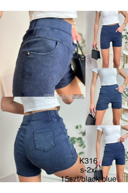 Szorty jeansowe damskie (S-2XL) K316