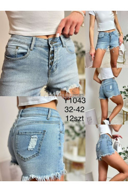 Szorty jeansowe damskie (32-42) Y1043