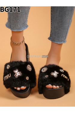 Klapki damskie BG 171 black