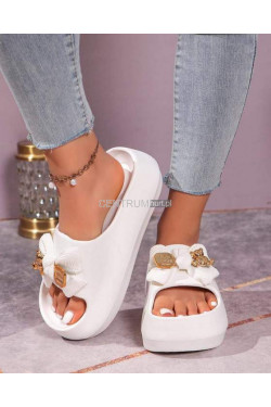 Klapki damskie BG 155 white