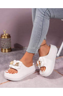 Klapki damskie BG 155 white