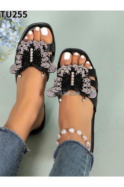 Klapki damskie TU255 black