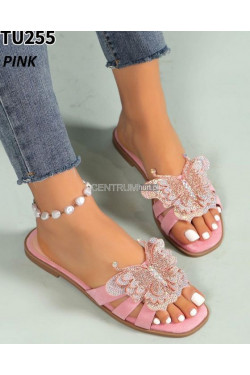 Klapki damskie TU255 pink
