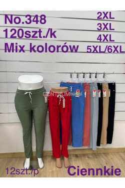 Spodnie damskie (2XL-6XL) 348