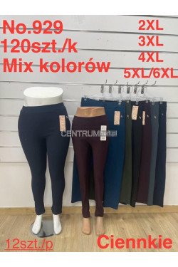 Spodnie damskie (2XL-6XL) 929