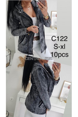 Kurtka jeansowa damska (S-XL) C122
