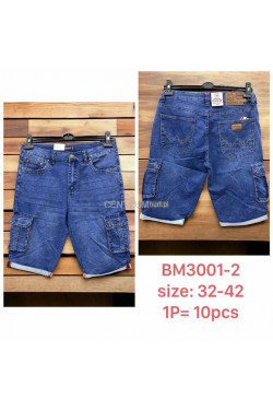 Spodenki jeansowe męskie (32-42) BM3001-2