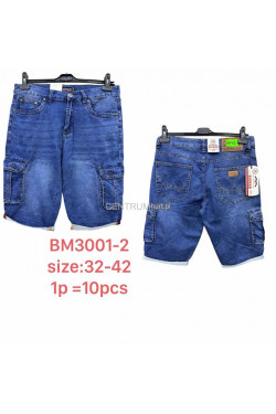 Spodenki jeansowe męskie (32-42) B3001-2