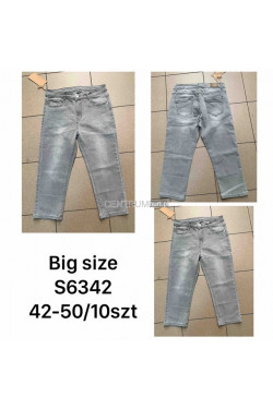 Rybaczki jeansowe damskie (42-50) S6342