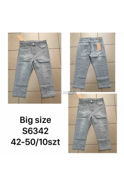 Rybaczki jeansowe damskie (42-50) S6342