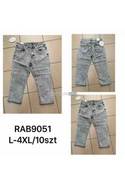 Rybaczki jeansowe damskie (L-4XL) RAB9051
