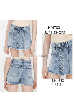 Spódnica jeansowa damska (34-42) HM7001