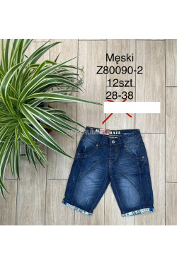 Spodenki jeansowe męskie (28-38) Z80090-2