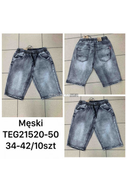 Spodenki jeansowe męskie (34-42) TEG21520-50