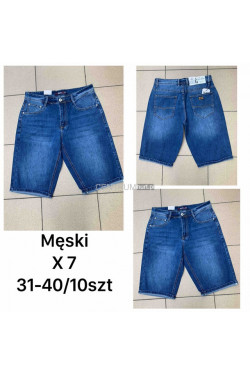Spodenki jeansowe męskie (31-40) X7