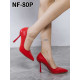 Szpilki damskie NF80 red