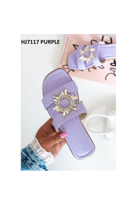 Klapki damskie HJ7117purple