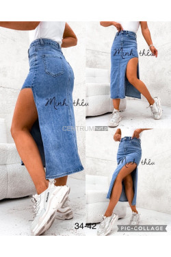 Spódnica jeansowa damska (34-42) A1512