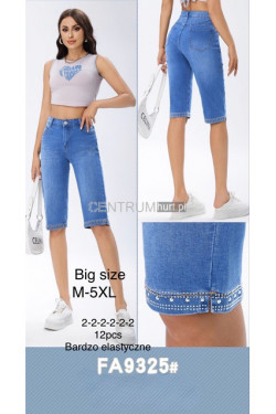 Spodenki jeansowe damskie (M-5XL) FA9325