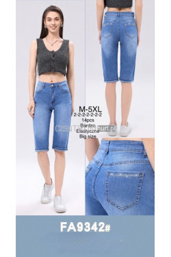 Spodenki jeansowe damskie (M-5XL) FA9342