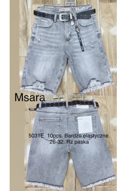 Spodenki jeansowe damskie (26-32) 5031E