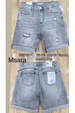Spodenki jeansowe damskie (26-32) 1SG3899C
