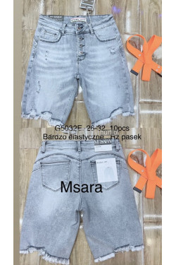 Spodenki jeansowe damskie (26-32) G5032E