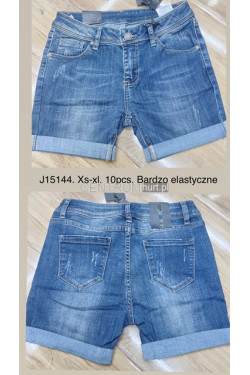 Spodenki jeansowe damskie (XS-XL) J15144